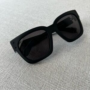 C4 Eyewear x Susie Wall Black Wayfarer Sunglasses